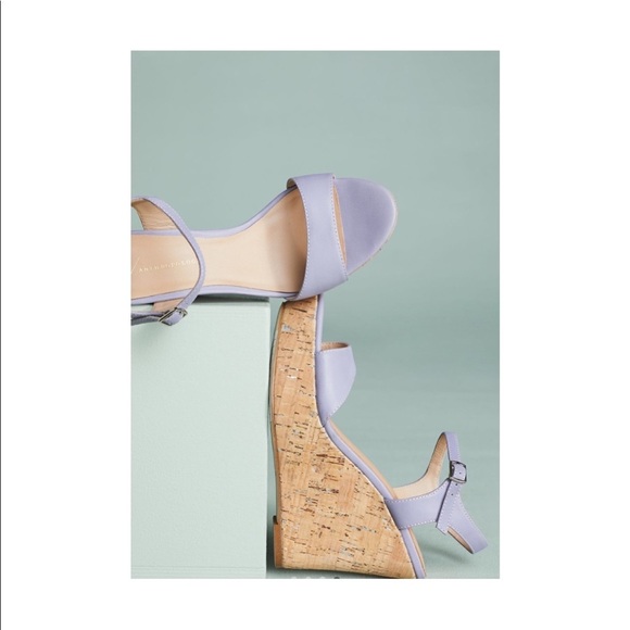 Anthropologie Platform Wedge Sandals - Picture 2 of 5